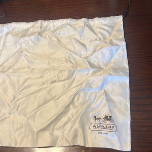 Coach dust bag
